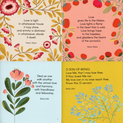 Love is Light Booklet/Card- Bahai Quotes on Love - Bahai Resources