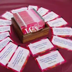 365 Words of Wisdom Cards