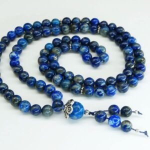 Lapis Bahai Prayer Beads