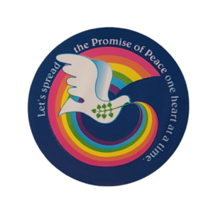 Spread the Promise of Peace sticker