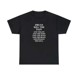 Drugs T-shirt in Black