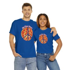 Give Pizza Chance in Royal Blue