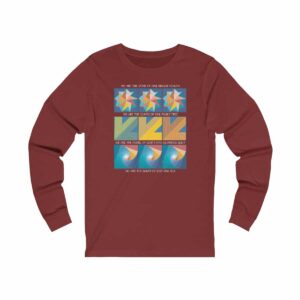 Cardinal Long Sleeve Quilter’s T-Shirt