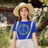 Peas Be with You T-shirt in Royal Blue