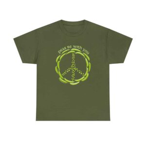 Peas Be With You in Military Green