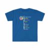 Interfaith Chaplain's Character T-Shirt in Royal Blue