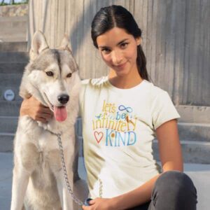 let's be infinitely Kind T-shirt in Natural
