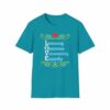 Signs of LOVE t-shirt on Tropical Blue