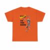 Blessed to the Bone Cotten shirt in Orange