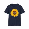 Be the Sunshine Sunflower T-Shirt in Navy Blue