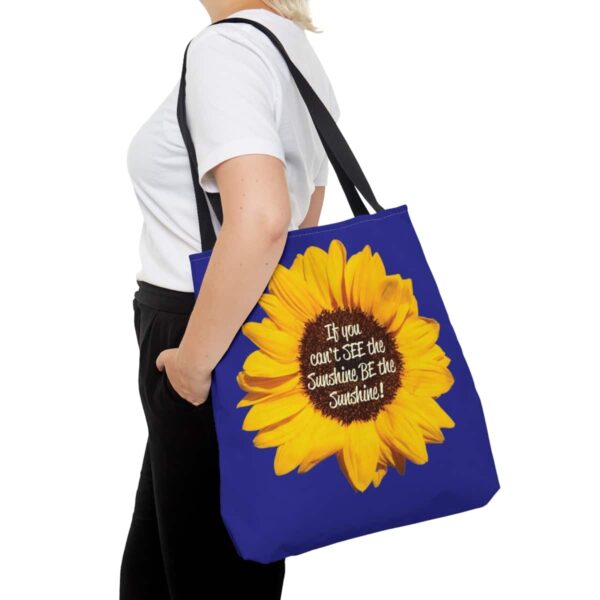 Be the Sunshine Sunflower Tote Bag - Large