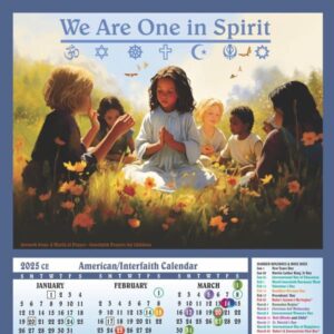 2025 Interfaith Calendar Top