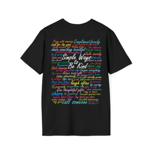 Simple Ways to Be Kind T-shirt in Black