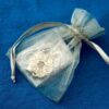 Pendant & chain come in protective bags, inside the organza pouch