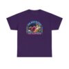 No Showers – No Flowers Cotton Tee in Purple
