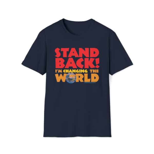 Changing the World T-Shirt - in Navy