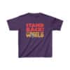 Stand Back - I'm Changing the World - Kids T-shirt - in Purple