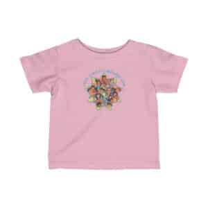Every Child is a Brilliant Star Jersey Tee for Babies and Toddlers - Pink