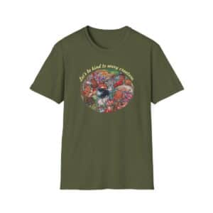 Let’s Be Kind to Every Creature Softstyle T-Shirt - Military Green