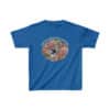 Kid's "Let's Be Kind to Every Creature" Cotton Tee - Royal Blue