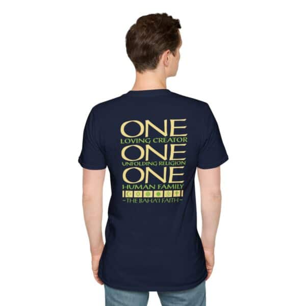 Celebrate Oneness Softstyle T-Shirt - Navy Back