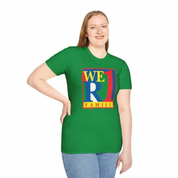 WeR1 (We Are One) Family T-Shirt in Irish Green