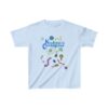 Kindness Is Contagious Kids Cotton Tee in Light Blue