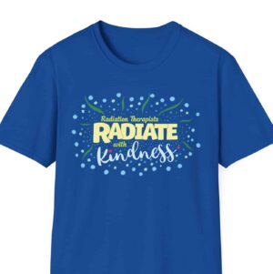 Radiation Therapists Radiate with Kindness in Royal Blue