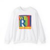 WeR1 Family Crewneck Sweatshirt in White