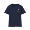 Front of Bee Kind Honeycomb Quilt 2-sided T-Shirt - Navy