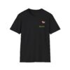 Front of Bee Kind Honeycomb Quilt 2-sided T-Shirt - Black