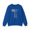 Interfaith Chaplain’s Character Crewneck Sweatshirt - Royal Blue