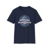 Welcome Immigrants T-Shirt on Navy