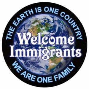 Welcome Immigrants - design