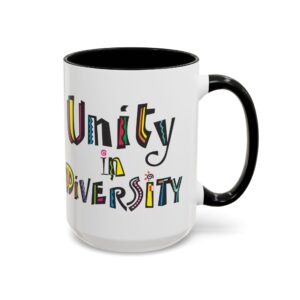 Unity in Diversity Coffee Mug - Black