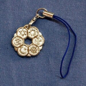 Interfaith cell phone charm