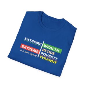Economic Justice Interfaith T-Shirt - Royal Blue