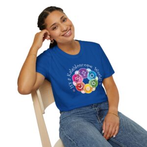 It’s a Kaleidoscope World Interfaith T-Shirt - Royal Blue