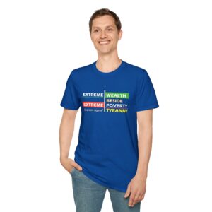 Economic Justice Interfaith T-Shirt - Royal Blue