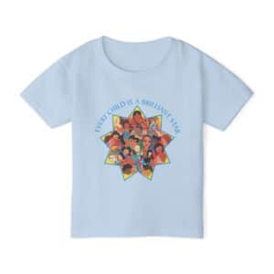 Every Child Is a Brilliant Star Toddler T-shirt - Light Blue