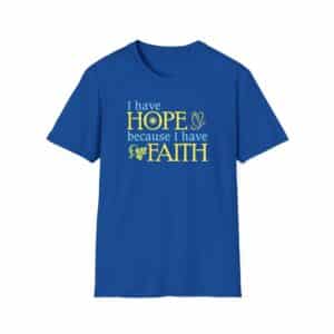 I Have Hope T-Shirt - Royal Blue