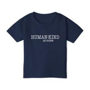 Human*Kind – Let’s Be Both Toddler T-shirt - Navy