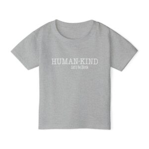 Human*Kind – Let’s Be Both Toddler T-shirt - Sport Gray