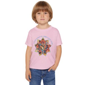 Every Child Is a Brilliant Star Toddler T-shirt - Light Pink