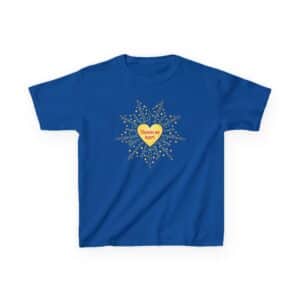 Kid's 'Illumine my heart' in Royal Blue