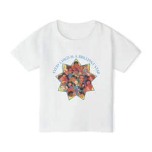 Every Child Is a Brilliant Star Toddler T-shirt - White