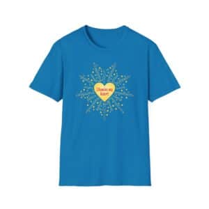 Illumine My Heart T-Shirt - Sapphire