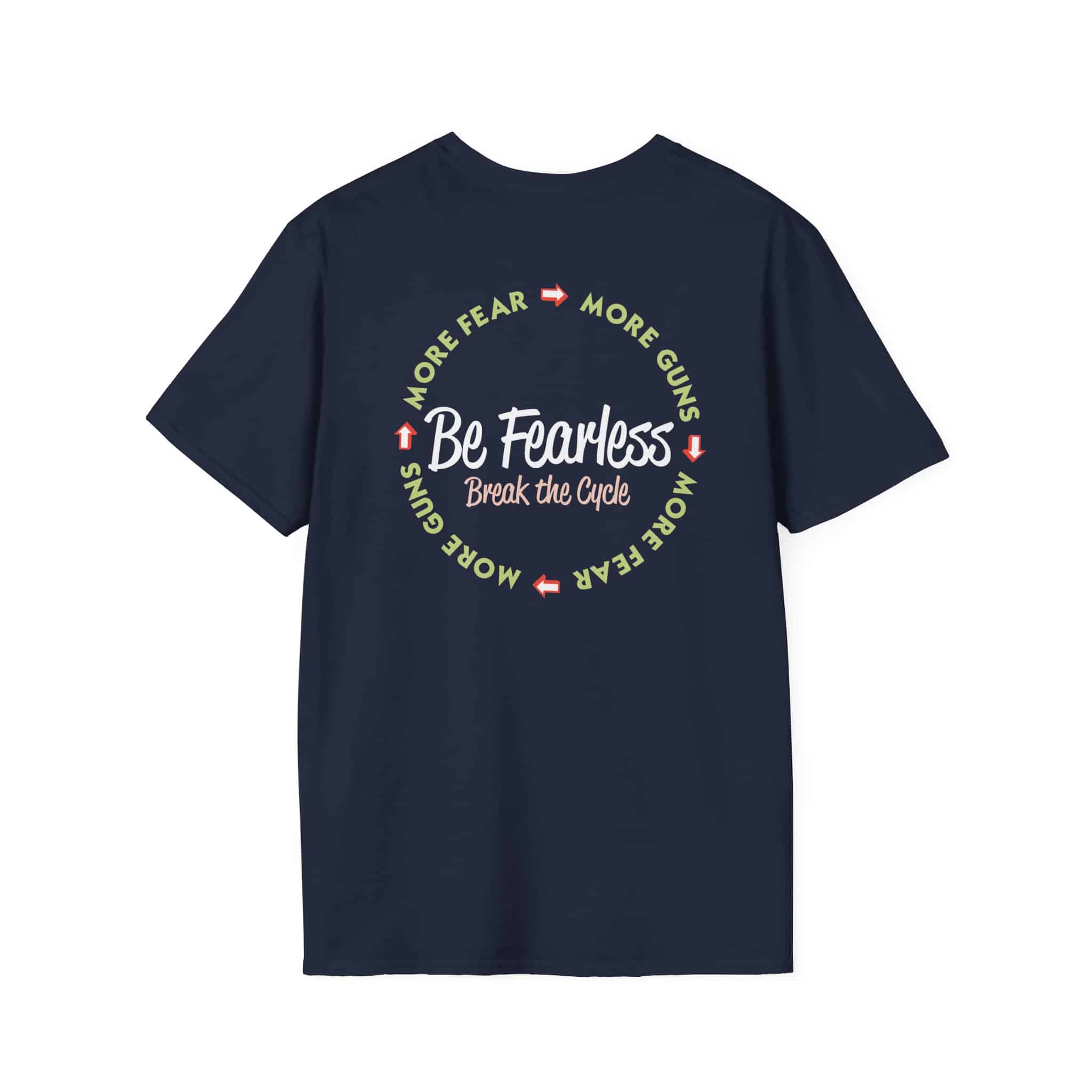 Be Fearless T-Shirt - Navy