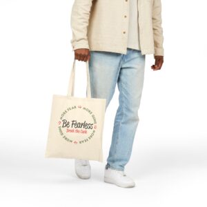 Be Fearless Tote Bag - Natural