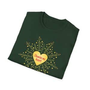 Illumine My Heart T-Shirt - Forest Green